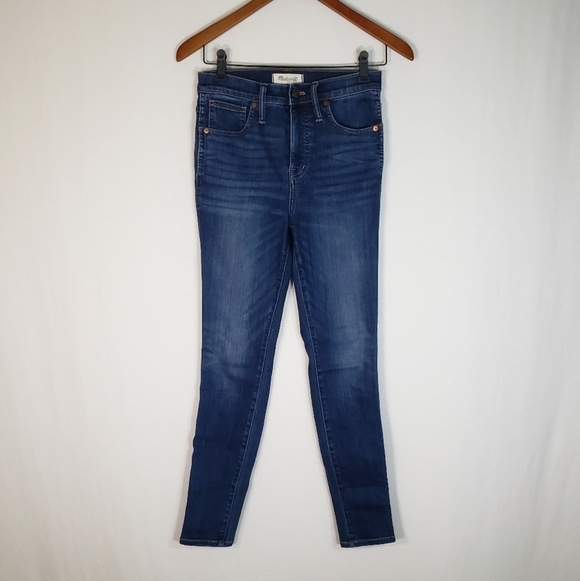 Madewell 10" High-Rise Skinny Size 26 Danny Wash Excellent Condition - Picture 2 of 10
